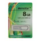 USB Flash memorija MemoStar 8GB HOOK 2.0 metalna slika 2