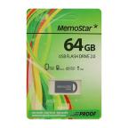 USB Flash memorija MemoStar 64GB RUSTY 2.0 crna slika 2