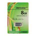 USB Flash memorija MemoStar 8GB RUSTY 2.0 crna slika 2