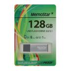 USB Flash memorija MemoStar 128GB SLIM 3.0 srebrna slika 2