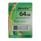 USB Flash memorija MemoStar 64GB SLIM 3.0 srebrna slika 2