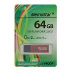 USB Flash memorija MemoStar 64GB SLIM 3.0 crvena slika 2