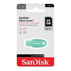 USB flash memorija SanDisk Ultra Curve USB 3.2 64GB Green (SDCZ550-064G-G46G) slika 3
