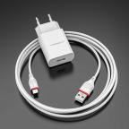 Kucni punjac Superior CO-DC21 2.1A Type C beli slika 4