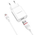 Kucni punjac Superior CO-DC21 2.1A Micro USB beli slika 2