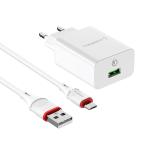 Kucni punjac Comicell Superior CO-BA21A Fast QC3.0 18W 3A Micro USB beli slika 5