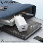 Kuciste punjaca Comicell Superior CO-DC28 Fast PD Type C + USB 33W 3A belo slika 7