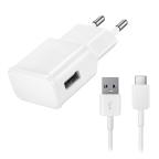 Kucni punjac BLUE SERIES LP02 2A sa Type C kablom beli cena 2000 din slika