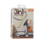 Punjac bezicni magnetni 3in1 za iphone i Apple smart watch Moxom MX-HC119 crni slika 2
