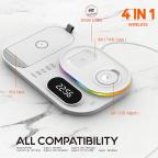 Punjac bezicni Charging dock Moxom MX-ST08 beli slika 2