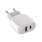 Kucni punjac LDNIO A2313C USB + PD 20W mirco-USB beli slika 2