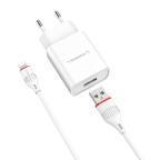 Kucni punjac Superior CO-DC21 2.1A Lightning beli slika 2