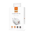 Kuciste punjaca Moxom MX-HC64 PD+USB 20W belo slika 2