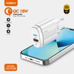 Kucni punjac Moxom MX-HC88 3A/18W lightning beli slika 3
