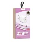 Kucni punjac Moxom MX-HC134 20W Type C na Lightning beli slika 3