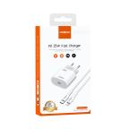 Kucni punjac Moxom MX-HC139 25W Type C na Lightning beli slika 3