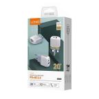 Kucni punjac LDNIO A2316C QC3.0 18W, PD 20W Type-C na Lightning beli slika 3