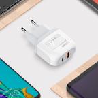 Kucni punjac LDNIO A2316C QC3.0 18W, PD 20W Type-C na Lightning beli slika 5