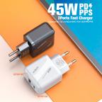 Kuciste punjaca Moxom MX-HC98 PD/PPS 45W crno slika 4