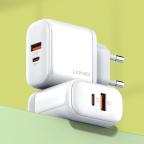 Kucni punjac LDNIO A2526C Fast 3A/45W PD QC3.0 Type-C beli slika 4
