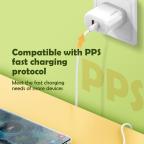 Kucni punjac LDNIO A2526C Fast 3A/45W PD QC3.0 Type-C beli slika 6