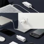 Kucni punjac Xiaomi USB Mi 65W GaN USB-A USB-C white FULL ORG (BHR5515GL) slika 6