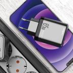 Kuciste punjaca Moxom MX-HC74 2xUSB-C 65W USB-A 60W 5A crno slika 3
