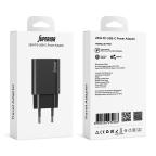 Kuciste punjaca Superior SU-P103 Super Fast PD 25W 3A Type C crno (CERT) slika 4