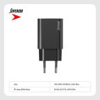 Kuciste punjaca Superior SU-P103 Super Fast PD 25W 3A Type C crno (CERT) slika 5