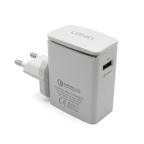 Kucni punjac LDNIO A1301Q USB 5V/3A FAST QC 3.0 za Iphone lightning beli slika 2