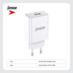 Kuciste punjaca Superior SU-P101 Fast QC3.0 18W 3A belo slika 3