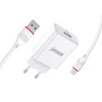 Kucni punjac Superior SU-P101 Fast QC3.0 18W 3A Lightning beli slika 2