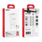 Kucni punjac Superior SU-P101 Fast QC3.0 18W 3A Lightning beli slika 3