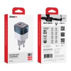 Kuciste punjaca Superior SU-P105 30W Super Fast USB A QC3.0+Type C belo slika 2