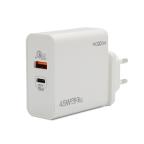 Kuciste punjaca Moxom MX-HC29 Pd 3.0+QC 3.0 45w belo cena 6000 din slika