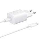 Samsung Super Fast kucni punjac PD 25W Type C beli EP-TA800-XWE FULL ORG cena 6000 din slika