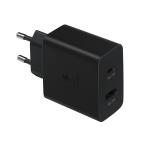 Samsung Ultra Fast kucni punjac 35W DUO Type C + USB A crn EP-TA220-NBE FULL ORG cena 8000 din slika