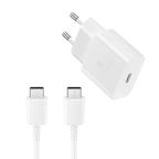 Samsung Kucni punjac PD 15W + Type C kabal beli EP-T1510-XWE FULL ORG slika 2