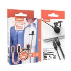 Mikrofon Moxom MX-AX36 Type-C crni slika 2