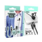 Mikrofon Moxom MX-AX37 Lightning crni slika 2