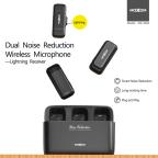 Mikrofoni bluetooth Moxom MX-AX65 Lightning crni slika 3