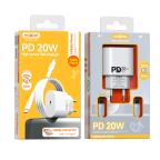 Kucni punjac Moxom MX-HC151 20W Type-C na Lightning beli slika 3