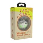 Slusalice Bluetooth Airpods Face Change crno-bele slika 3