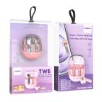 Slusalice Bluetooth Airpods Moxom MX-TW41 pink slika 4