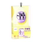 Slusalice Bluetooth Airpods Moxom MX-TW41 ljubicaste slika 4