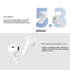 Slusalice XIAOMI Earphones Bluetooth TWS Redmi Buds 4 Lite bele Full ORG (BHR7118GL) slika 6
