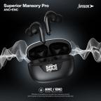 Slusalice bluetooth Superior Mansory Pro ANC+ENC crne slika 4