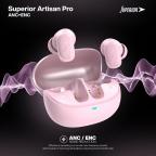 Slusalice bluetooth Superior Artisan Pro ANC+ENC pink slika 3