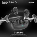 Slusalice bluetooth Superior Artisan Pro ANC+ENC crne slika 3