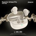 Slusalice bluetooth Superior Artisan Pro ANC+ENC krem slika 3